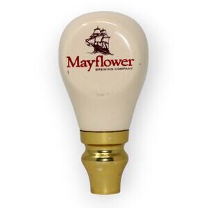 Mayflower Brewing Co Craft Draft Beer Tap Knob Handle 4.5" Plymouth MASS